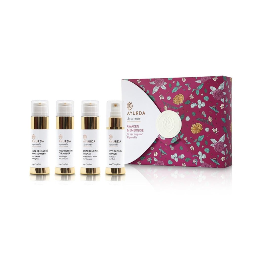 Awaken & Energise Sample Kit (For Kapha - oily, congested skin)